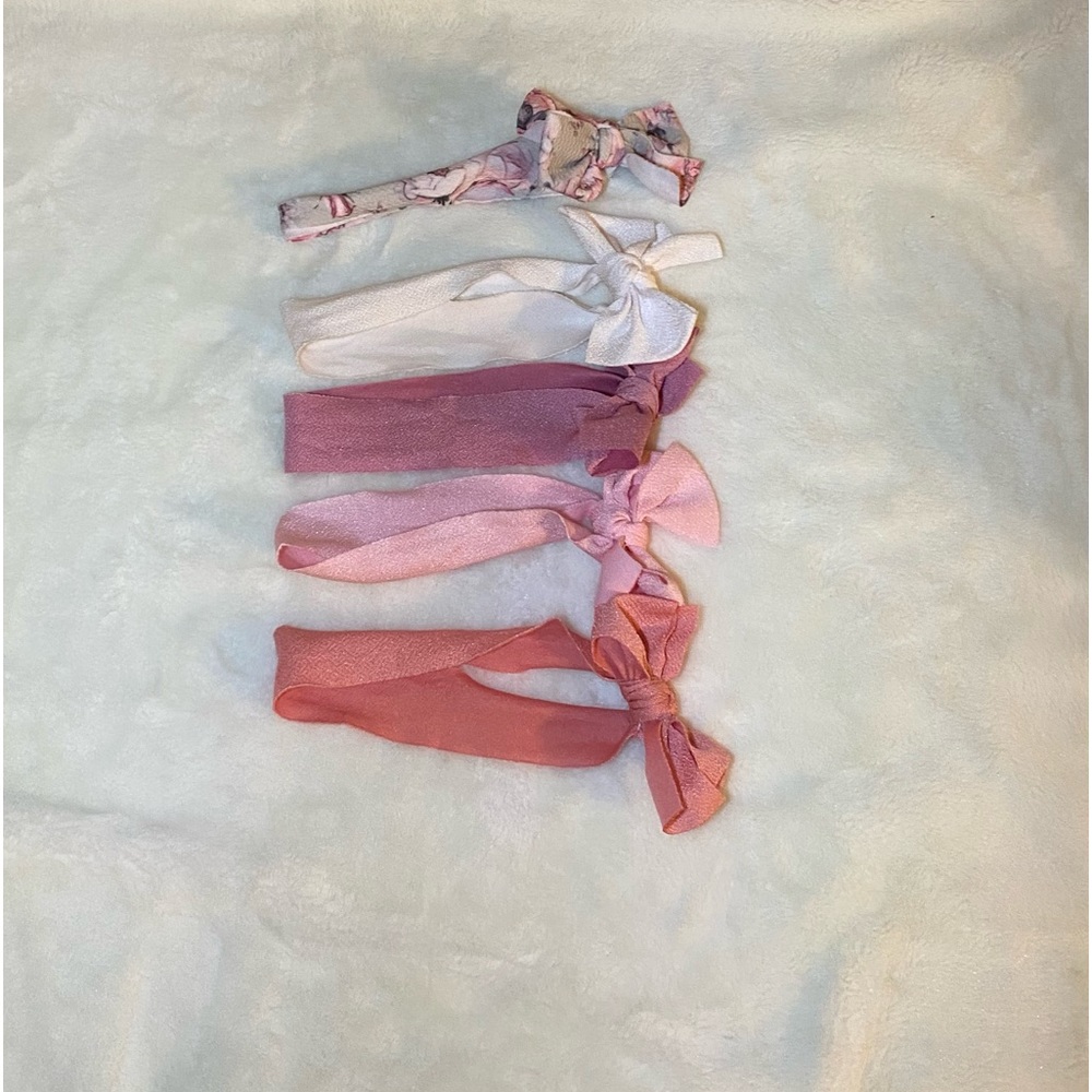 Baby girl bow wrap
